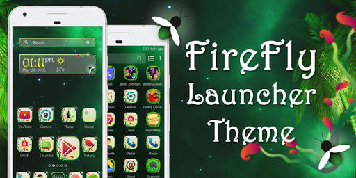 FireFly Launcher Theme скриншот 6
