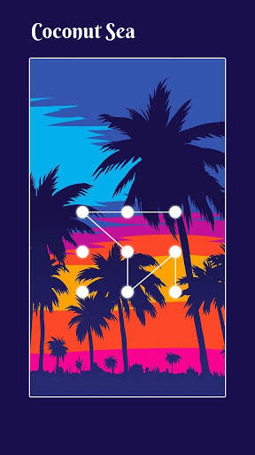 Color Lock screen pattern lock Wallpapers 4K screenshot 3