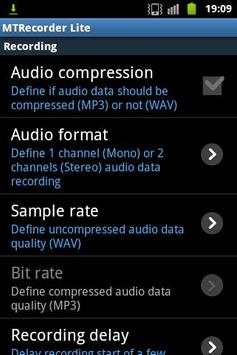 MT Recorder Lite screenshot 2