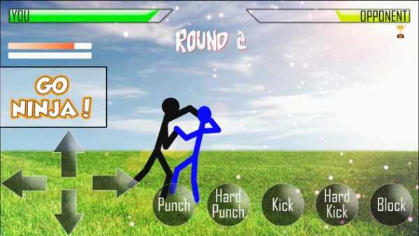 Stick Men Fighting - Multiplayer Ninja Fight Game screenshot 8