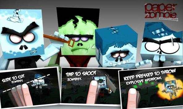 Paper Zombie screenshot 1