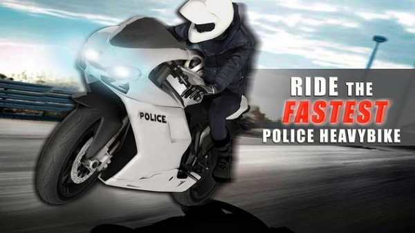 Police Offroad Bike Hill Race screenshot 11