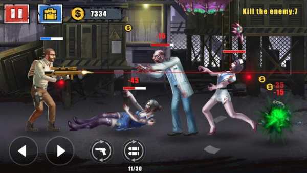 Gun Blood Zombies Building 1 تصوير الشاشة