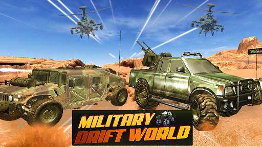 Military Drift World - War Town Drift Racing Game screenshot 1