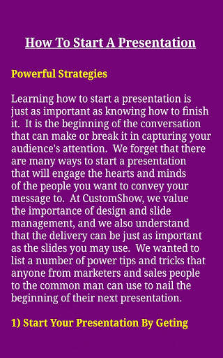 Presentation Skills скриншот 12