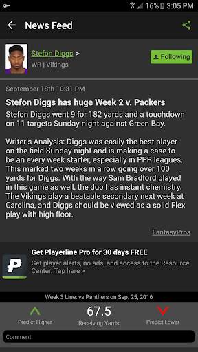 Fantasy Football & NFL News screenshot 2