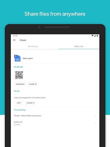 Synology Drive screenshot 11