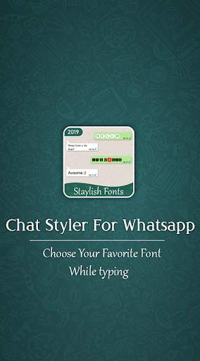 Chat Styler for Whatsapp :Cool Font & Stylish Text screenshot 1