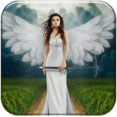 Angel Wings Photo Editor आइकन