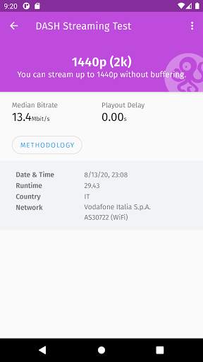 OONI Probe screenshot 4