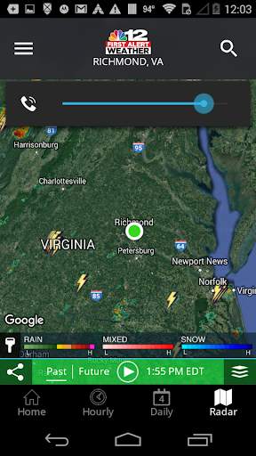 NBC12 First Alert Weather screenshot 4