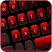 Black Red Keyboard 10001002
