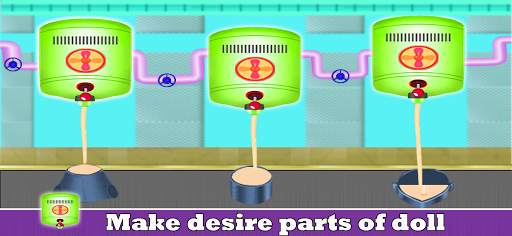 Doll Making Factory - Makeover and Dress up Games screenshot 8