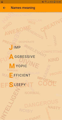 Names Meaning screenshot 2
