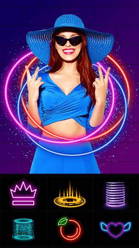 Pic Lab Photo Editor : Drip Art, Neon Effect screenshot 4