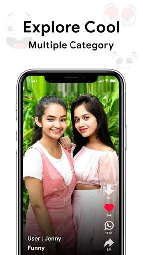 Katkat Short Video App Share TikTok Likee Moj Josh screenshot 3
