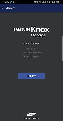 Samsung Knox Manage screenshot 3