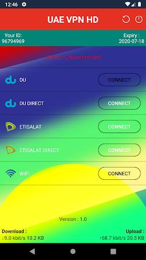 UAE VPN HD screenshot 2