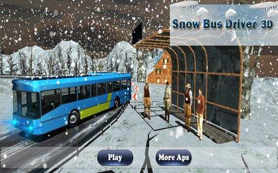 Snow Bus Offroad Hill screenshot 9