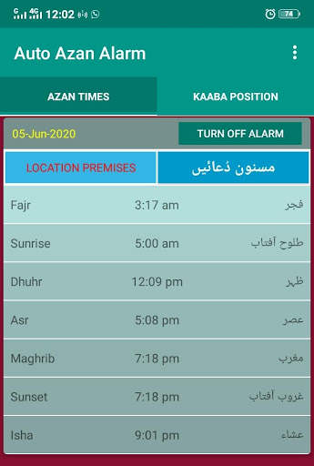 Auto Azan Alarm screenshot 3