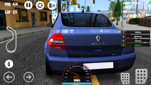 Car Racing Renault Game screenshot 1