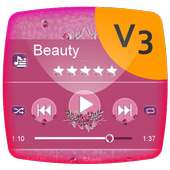 Beauty Music Player Theme logo