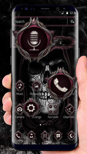 Devil Dark Skull Theme screenshot 1