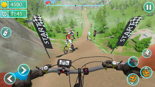 MTB Downhill: BMX Racer screenshot 1