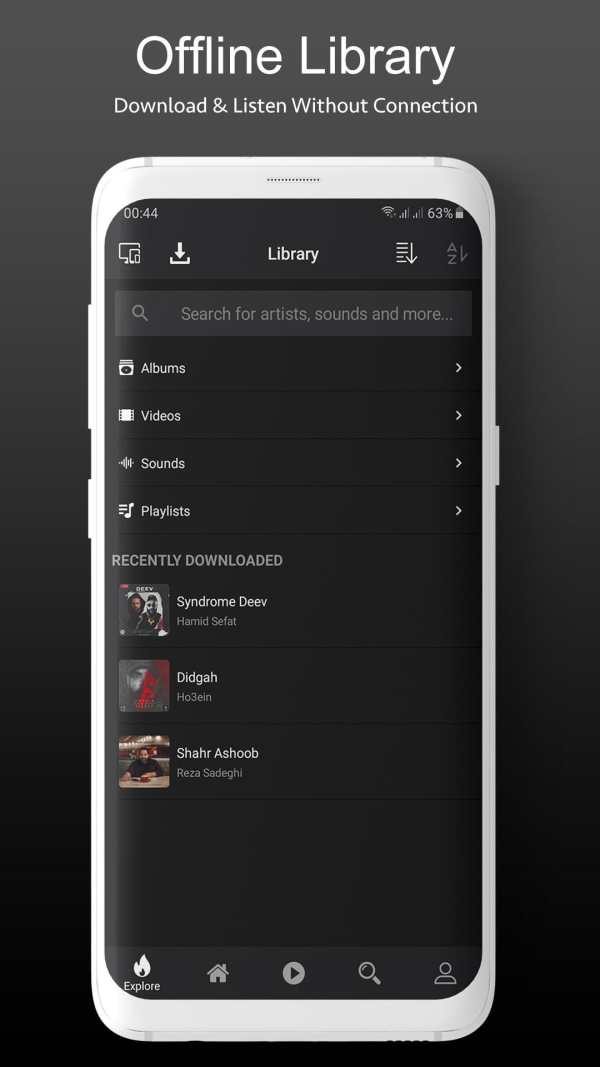 VOWAVE - Music Social Network screenshot 4