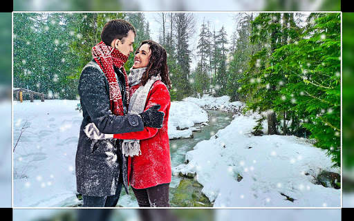 Snowfall Photo Editor screenshot 1