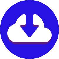 fast videos downloader for FB and insta and tiktok logo