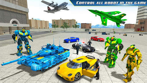 Robot furtif transformant des jeux de voiture screenshot 7