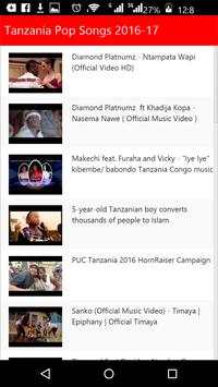 Tanzania Best Songs 2016 screenshot 1