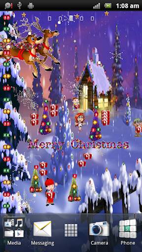 Merry Christmas Live Wallpaper screenshot 5