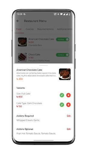 eFood Merchant screenshot 3