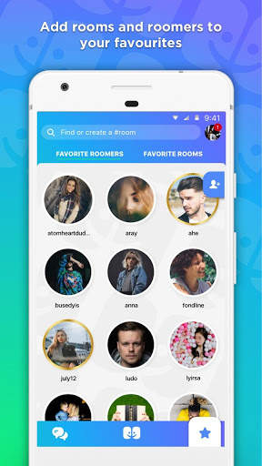 Roomco: chat rooms, date, fun screenshot 3