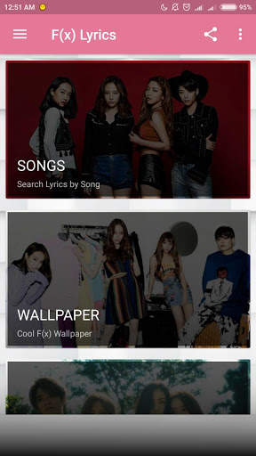 F(x) Lyrics (Offline) screenshot 2