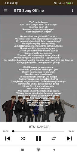 BTS Song Offline screenshot 4