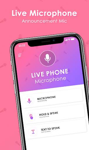 Live Microphone & Announcement Mic screenshot 1
