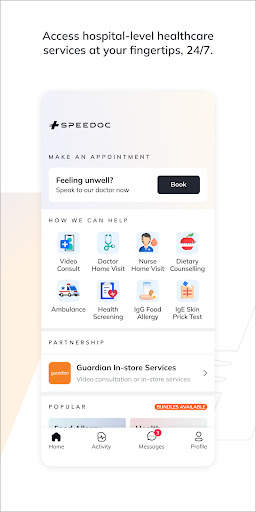 Speedoc - Care Comes to You screenshot 2