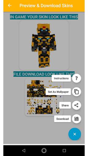 Transformer Skins For Pocket Edition screenshot 4