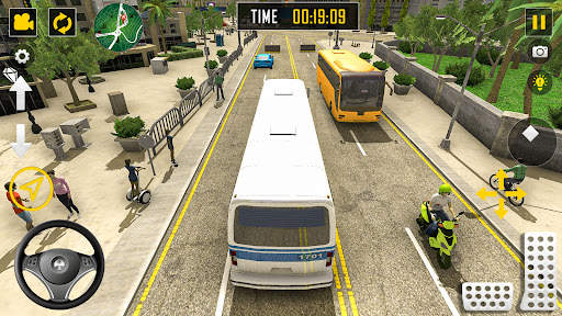 Modern Bus Coach Driving Games screenshot 17