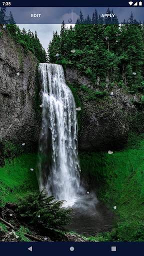 Waterfall 4K Live Wallpaper 7 تصوير الشاشة