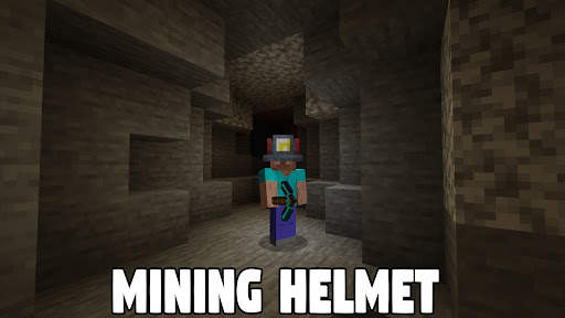 Mining Helmet Mod Minecraft PE screenshot 4