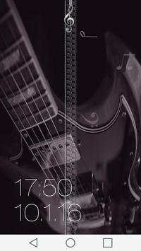 Music Zipper Lock Screen screenshot 3