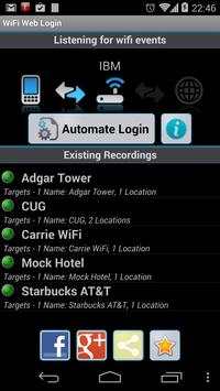 WiFi Web Login screenshot 1