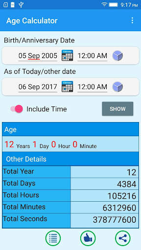 Age Calculator screenshot 2