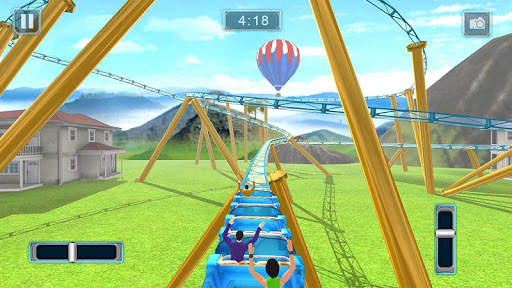 Reckless Roller Coaster Sim: เกมโรลเลอร์โคสเตอร์ screenshot 6