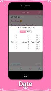 My Diary - Secret diary with lock screenshot 3