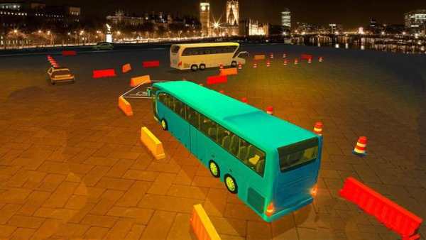 Real Coach Bus Parking Driving School 3D Simulator screenshot 1